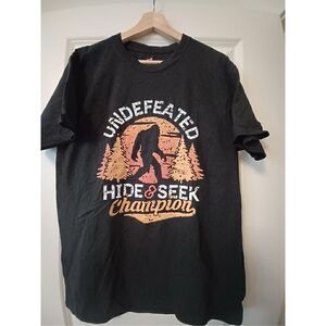Undefeated Hide and Seek Champion Men's T-shirt size Medium